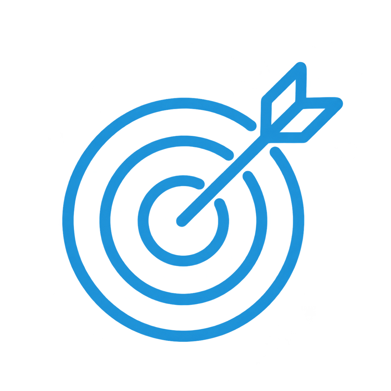blue bullseye mission icon 1