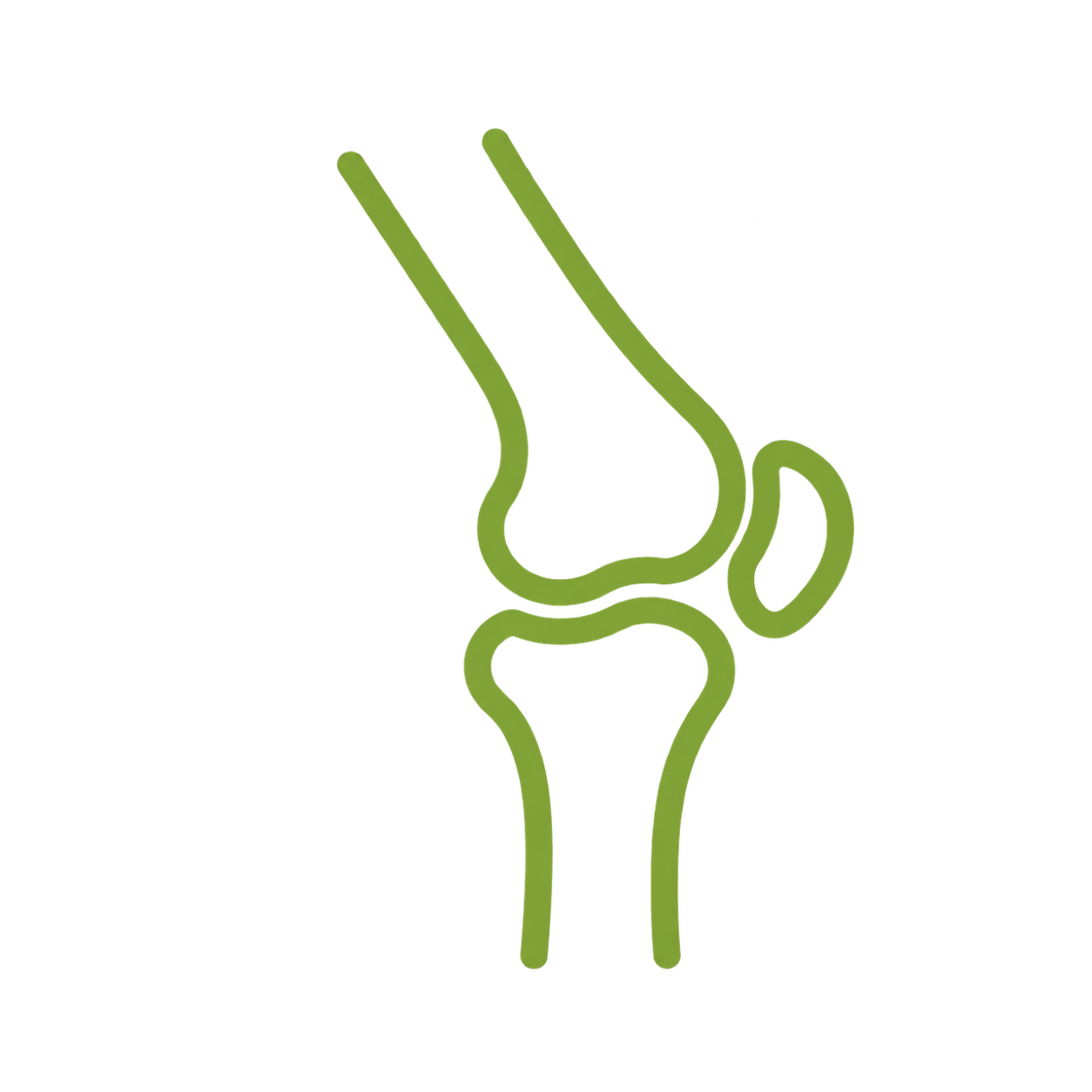 minimalist bent knee joint icon 4