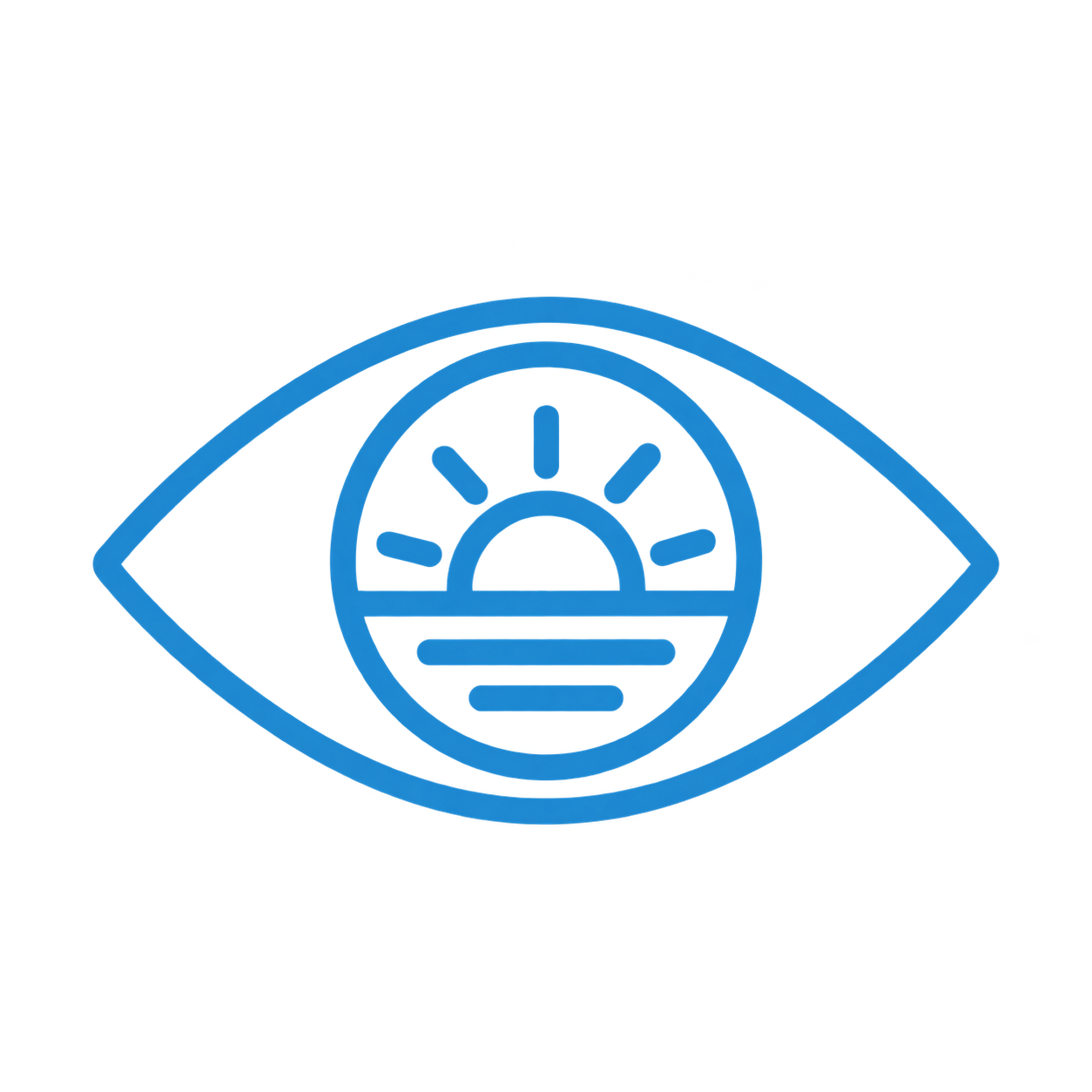 rising sun vision icon 2